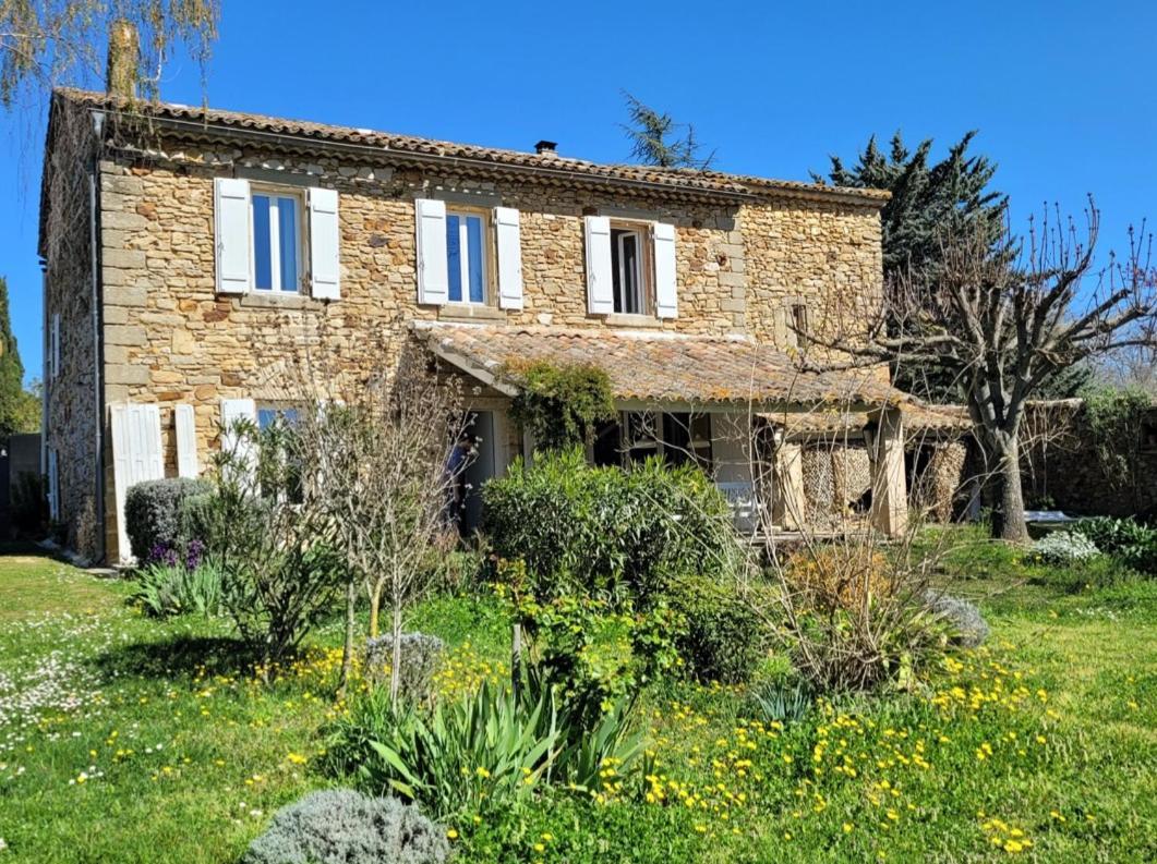 Mas Les Romarins, 10 Min D'Uzes, Grand Jardin, Nid De Repos Et Base Pour Activites Dans Le Gard, Max 8 Adultes Et 3 Enfants Villa Bagian luar foto